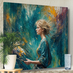 Serene Abstract Canvas Wall Art