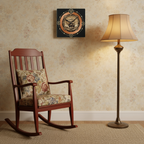 Vintage Styled Ship Acrylic Wall Clock