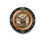 Table Lamp, Golden-Brown Snake Skin