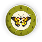 Monarch Butterfly Wall Clock