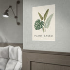 Plant-Based Botanical Poster — Minimalist Greenery Wall Art - WALLS & TIME