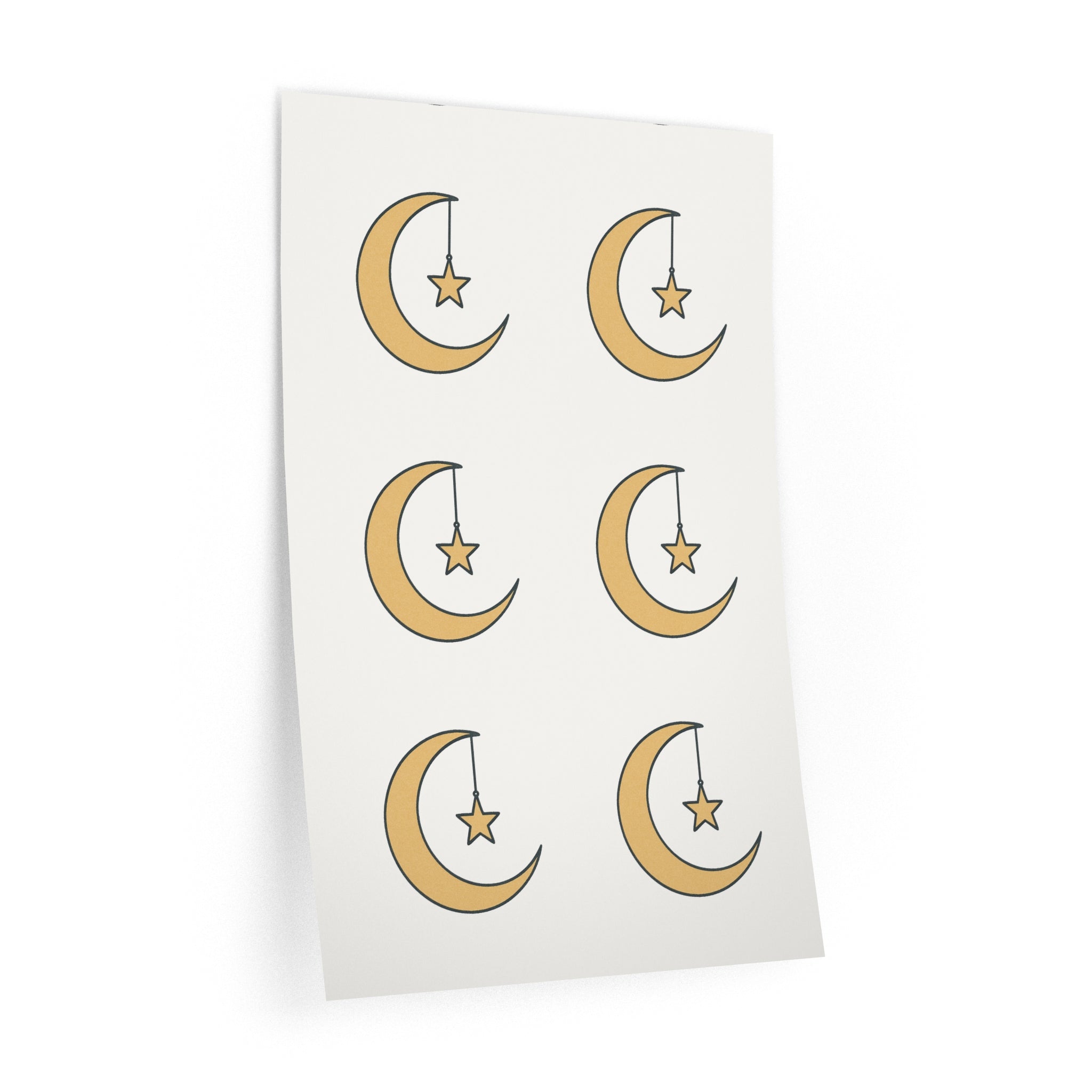 Nursery Moon & Stars Wall Decals