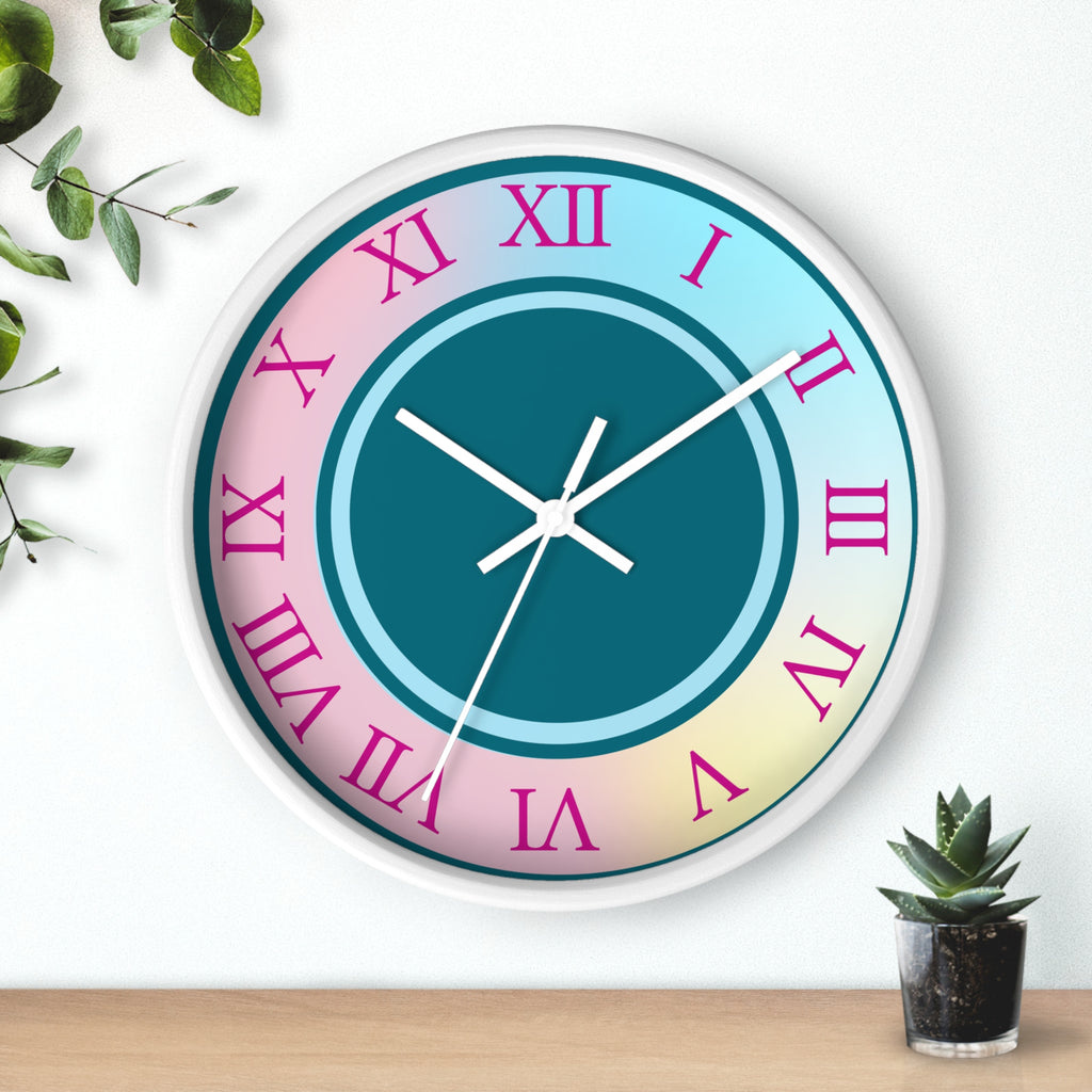Decorative Rainbow Wall Clock