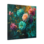 Blue Boquet Canvas Art Print
