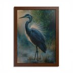Heron Fine Art Framed Poster