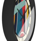 Wall Clock, Contemporary with Roman Numerals, Non- Ticking