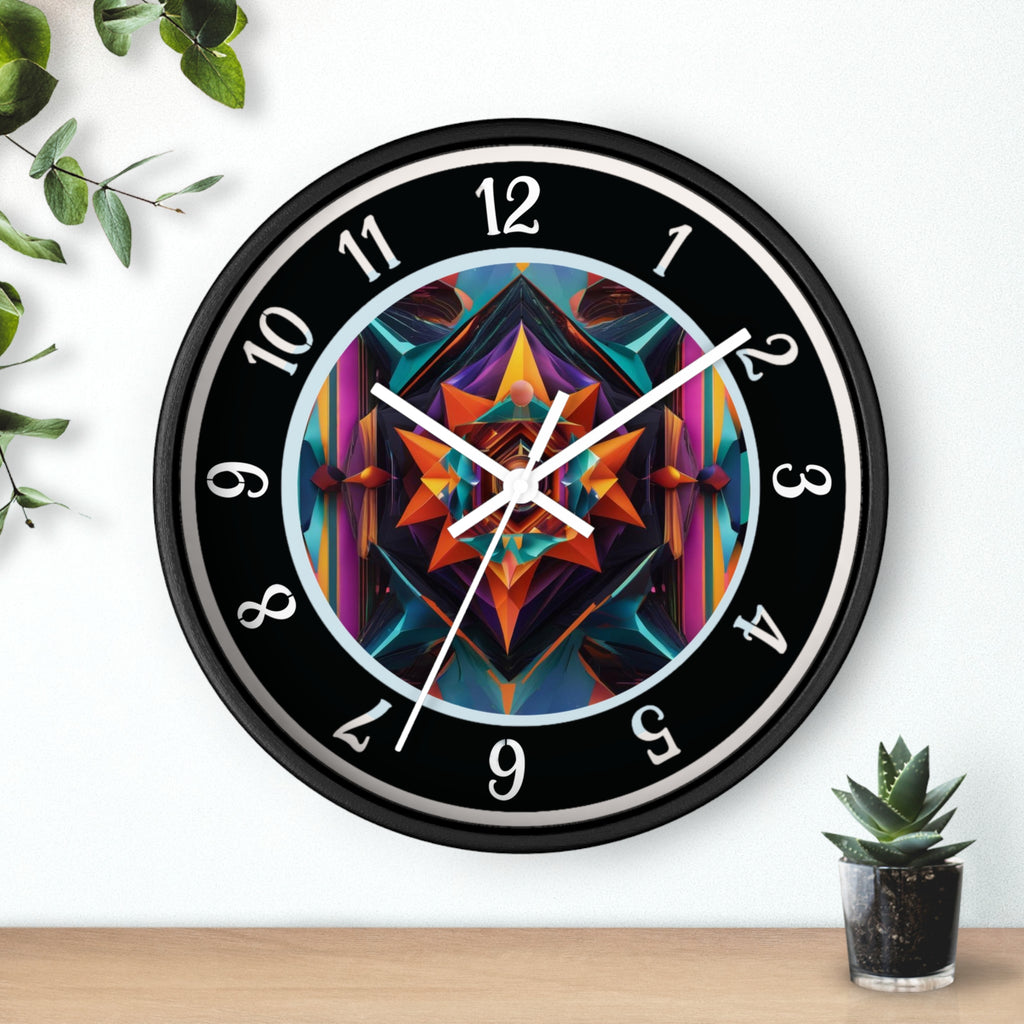 Artistic Silent Wall Clock, 10" Round