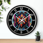 Artistic Silent Wall Clock, 10" Round