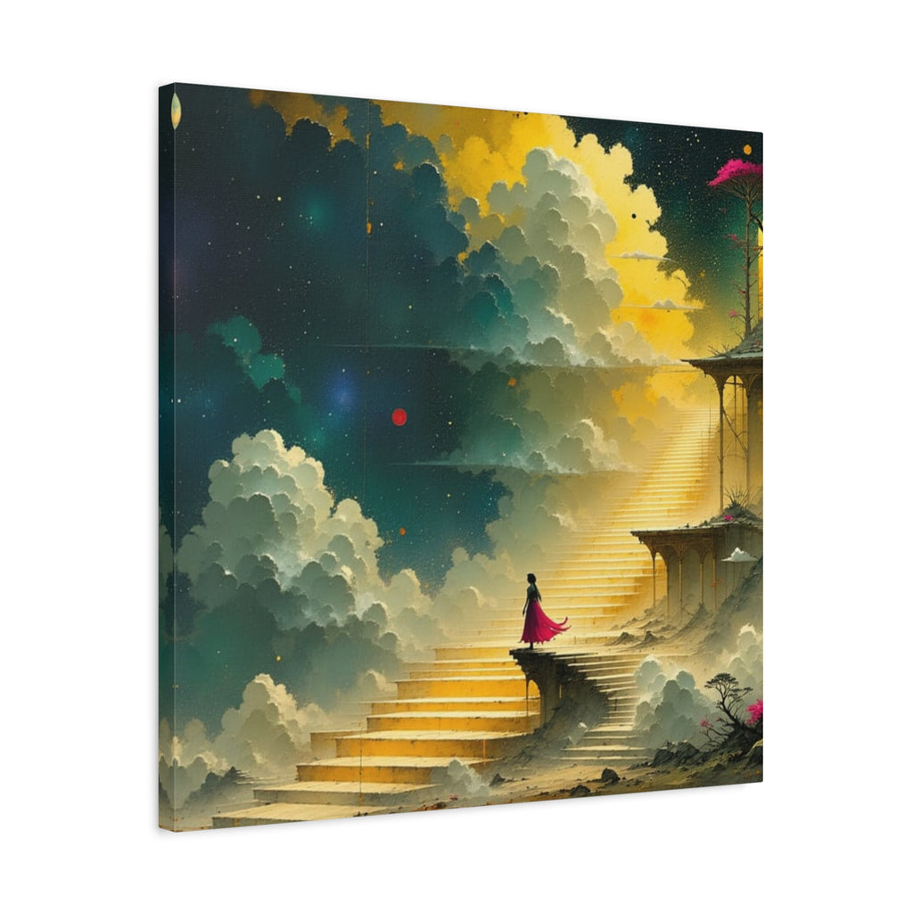 A Stairway To Heaven, Literally - Canvas Print