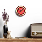 Wine O' Clock, Round Wall Clock, in 2 sizes