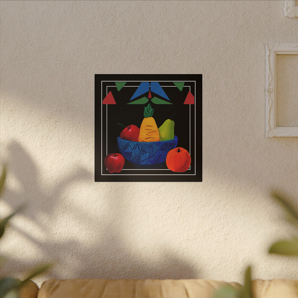 Fruitbowl Clay Art for Kitchen Decor