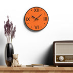 Pure Orange Wall Clock