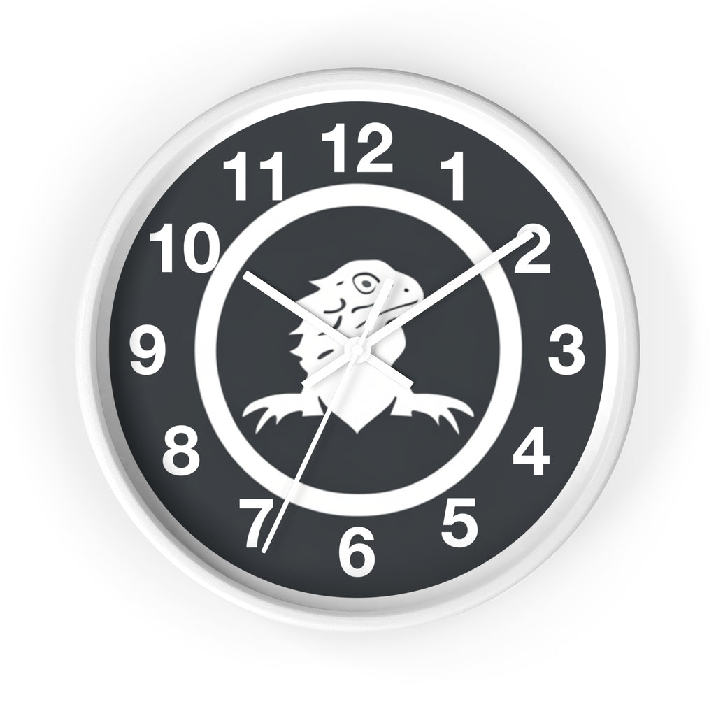 Bearded Dragon Minimalist Wall Clock