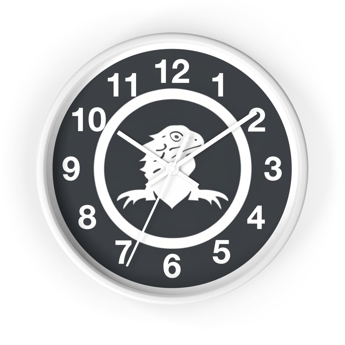 Bearded Dragon Minimalist Wall Clock