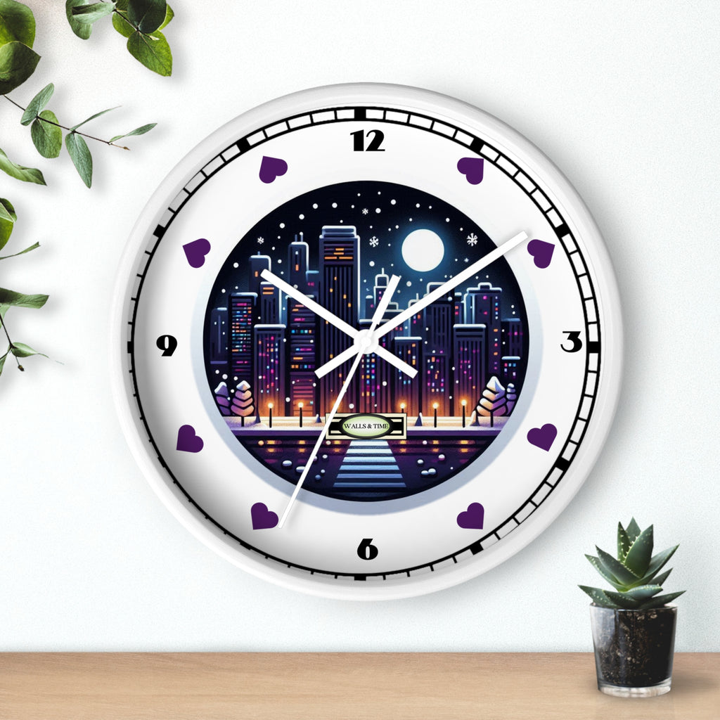 Cityscape Wall Clock