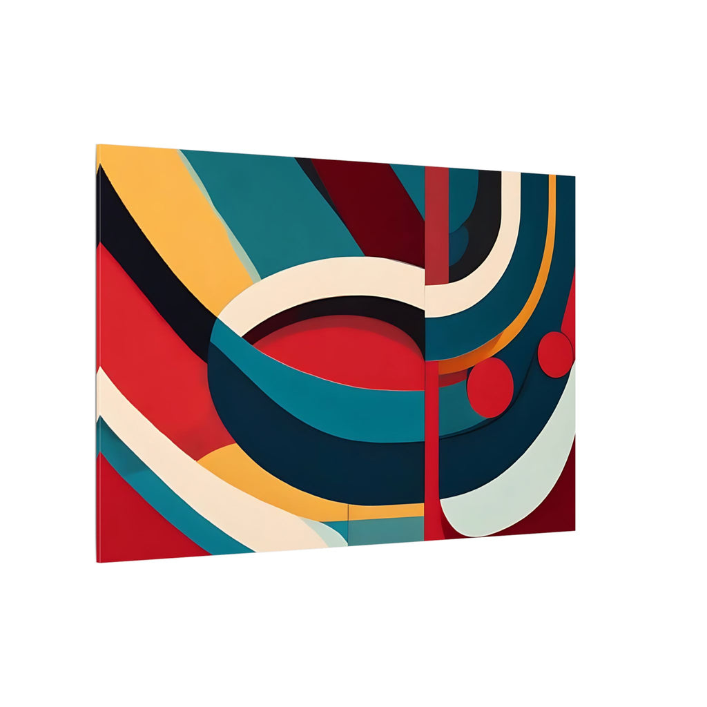 Contemporary Canvas Print, Fluid Aesthetic Wall Art Decor, Home Office Bedroom Living Room, Matte Finish, Stretched,  Multi-Size