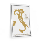 Italy Kitchen Wall Decal – "My Little Italian Kitchen" (La Mia Piccola Cucina Italiana)