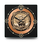 Vintage Styled Ship Acrylic Wall Clock