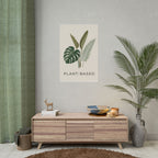 Plant-Based Botanical Poster — Minimalist Greenery Wall Art - WALLS & TIME
