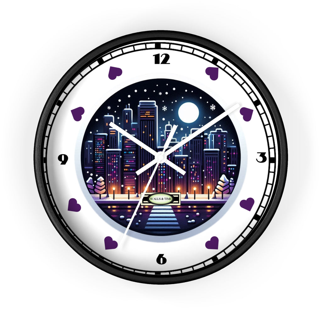 Cityscape Wall Clock