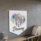 Dreamy dreamcatcher Pennant Wall Banner — Calming Sky Quote Decor for Bedroom & Nursery