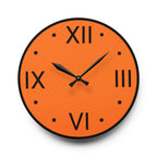 Pure Orange Wall Clock