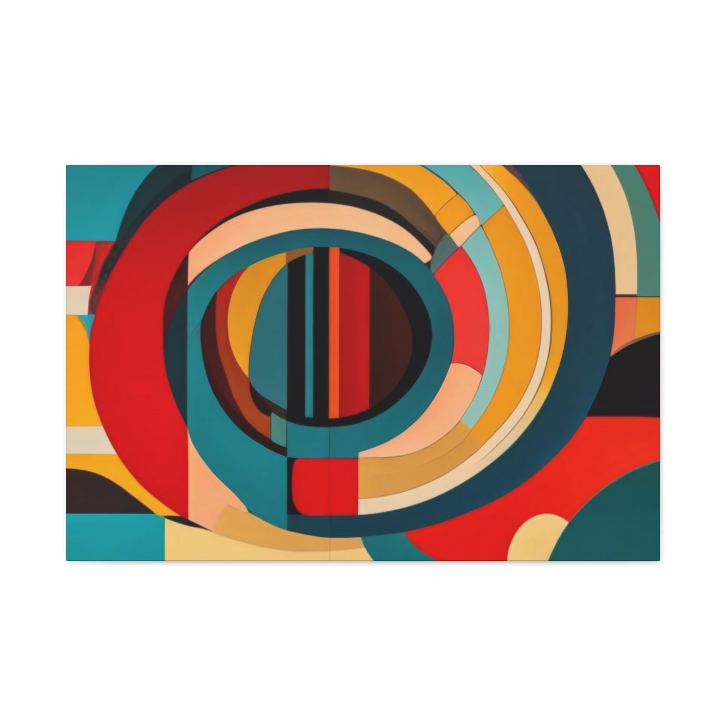 Canvas Gallery Wraps - Mid Century Modern Abstract Art