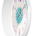 Kids Blue Geared Up Silent Clock