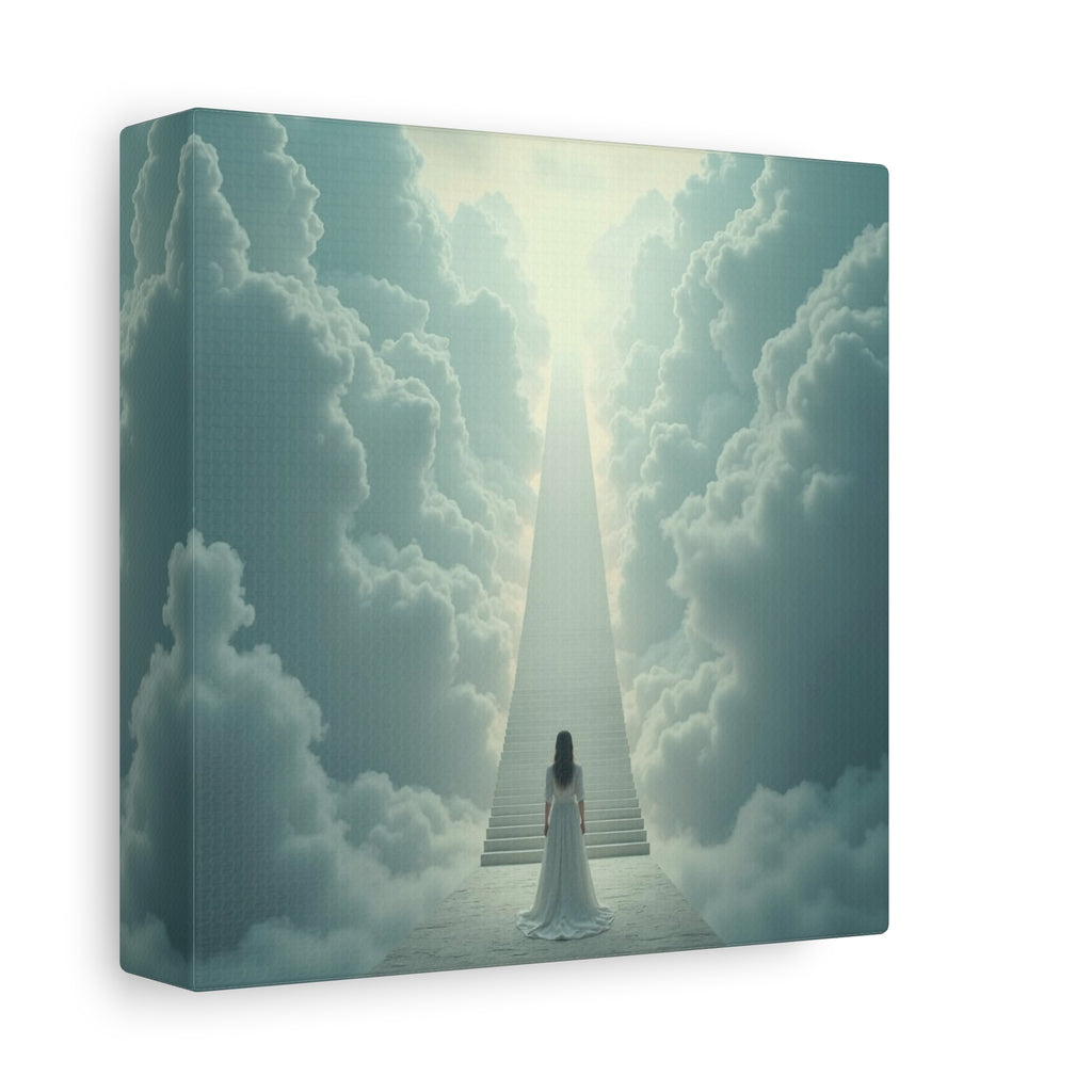 A Stairway To Heaven, Literally - Canvas Print