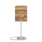Table Lamp, Golden-Brown Snake Skin