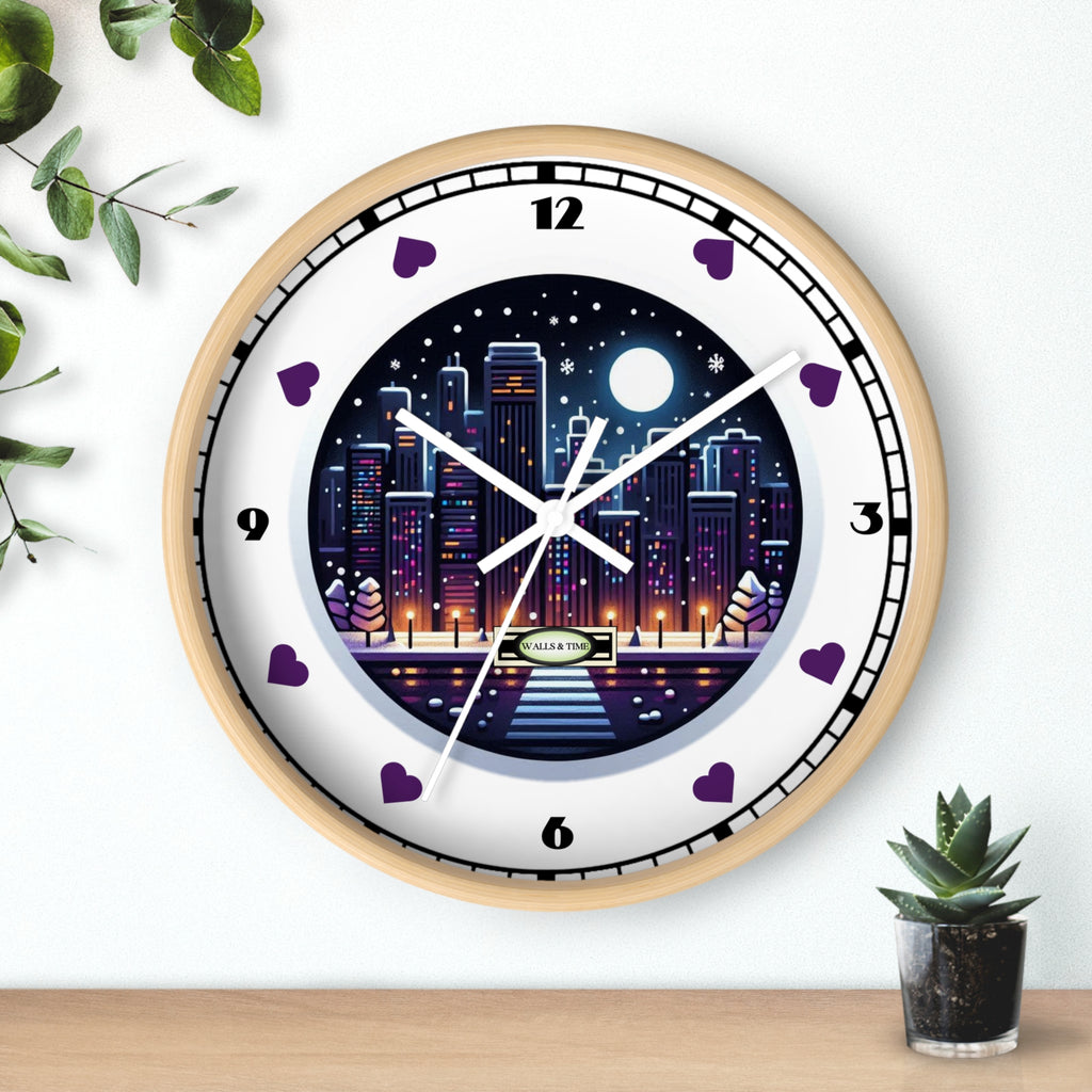 Cityscape Wall Clock