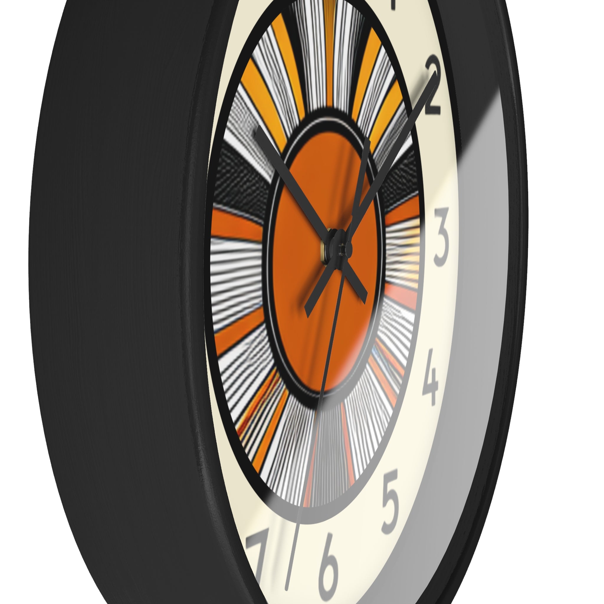 Boho Chic Line Art Wall Clock