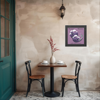 Table Lamp, Golden-Brown Snake Skin