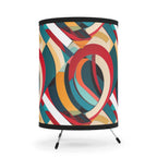 Stylish Tripod Lamp, Modern Abstract Design, Contemporary Table Lamp or Night Light
