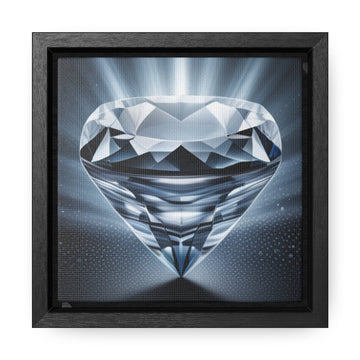 Framed Mini Wall Art, Jewel, Canvas