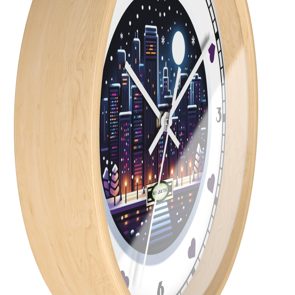 Cityscape Wall Clock