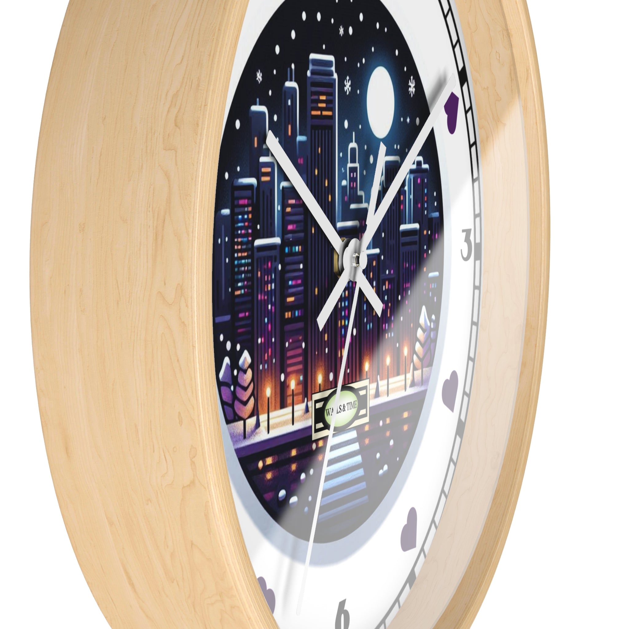 Cityscape Wall Clock