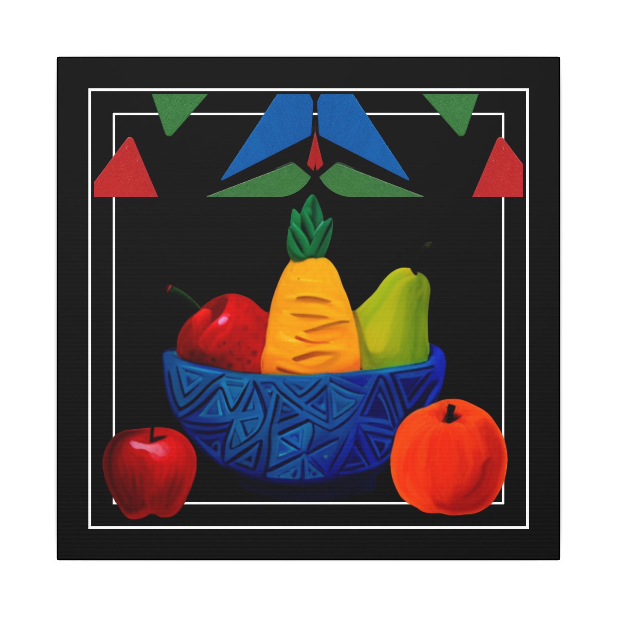 Fruitbowl Clay Art for Kitchen Decor