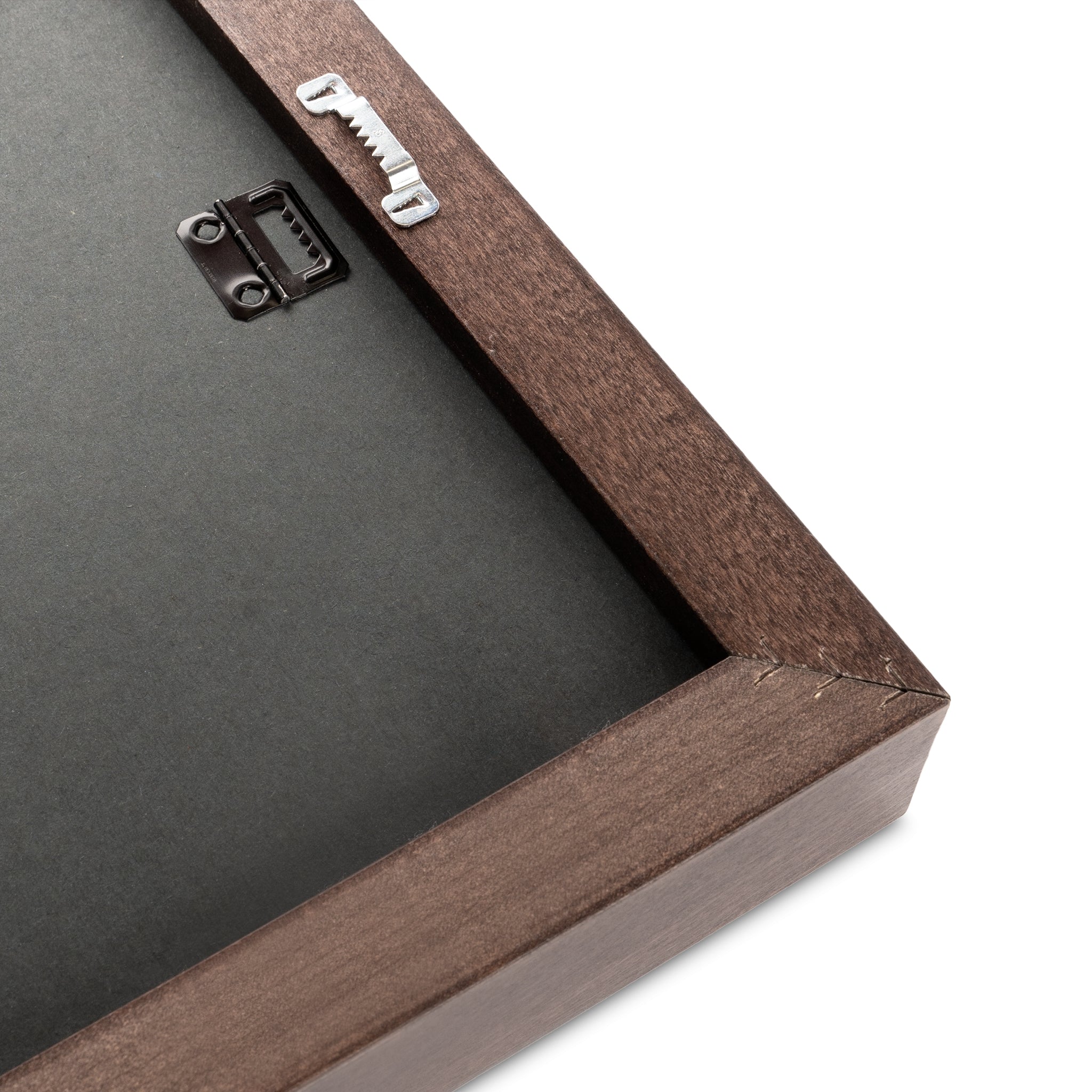 Mini Framed Wall Art, 6" x 6" Monochrome Red Ruby Denim Canvas Art Print