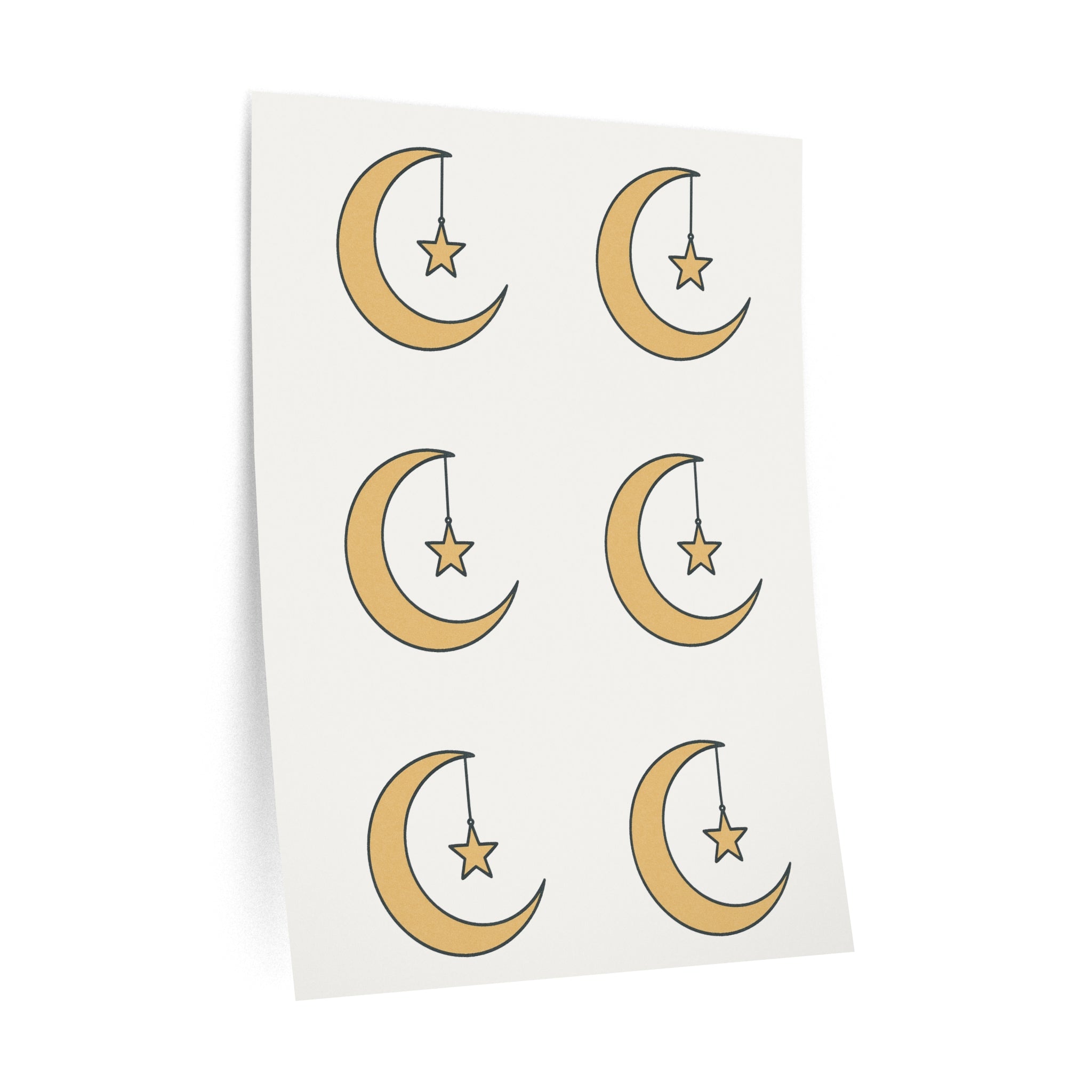 Nursery Moon & Stars Wall Decals