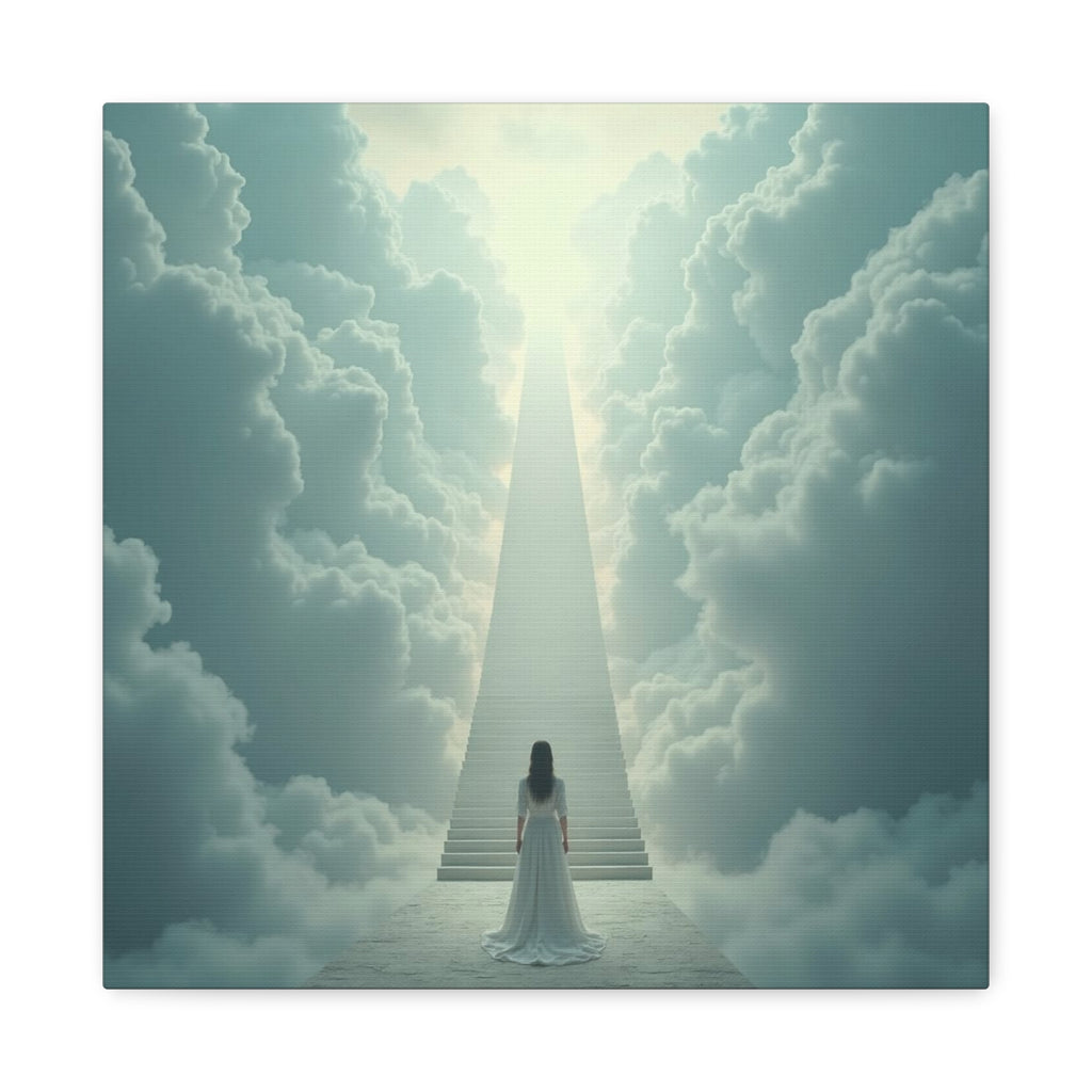 A Stairway To Heaven, Literally - Canvas Print
