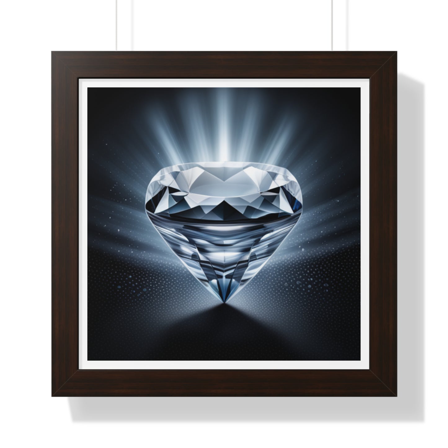 Jewel, Photorealistic Art Print, Framed Poster