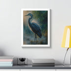 Heron Fine Art Framed Poster