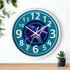 Vibrant Sea Turtle Wall Clock - Ocean-Inspired Home Decor