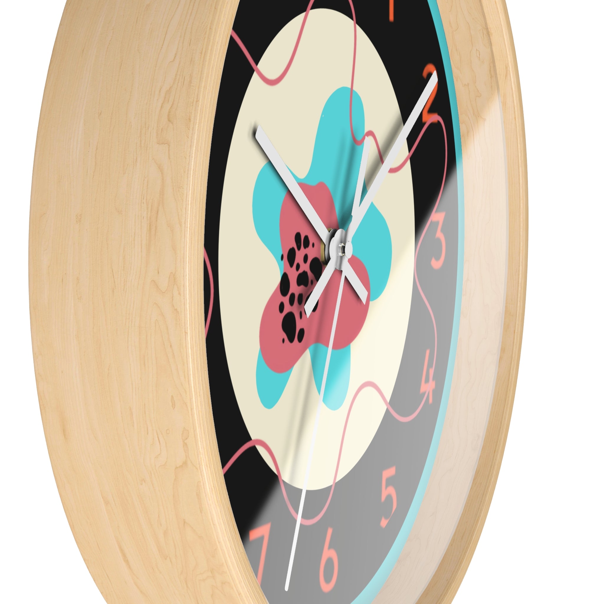 Scribble Art Wall Clock