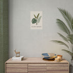 Plant-Based Botanical Poster — Minimalist Greenery Wall Art - WALLS & TIME