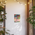 Motivational Poster for Teens, Bedroom Wall Decor