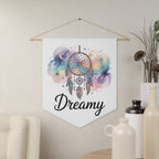 Dreamy dreamcatcher Pennant Wall Banner — Calming Sky Quote Decor for Bedroom & Nursery