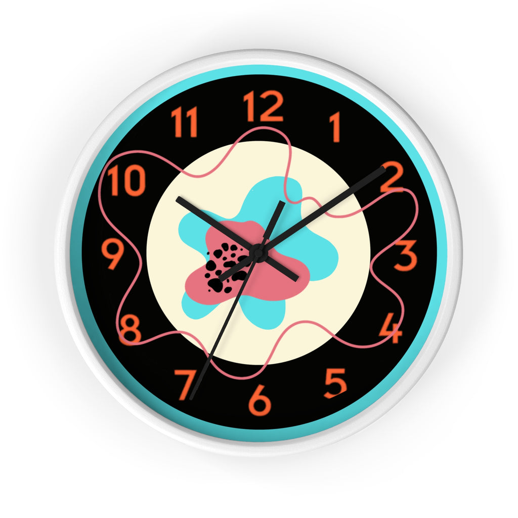 Scribble Art Wall Clock