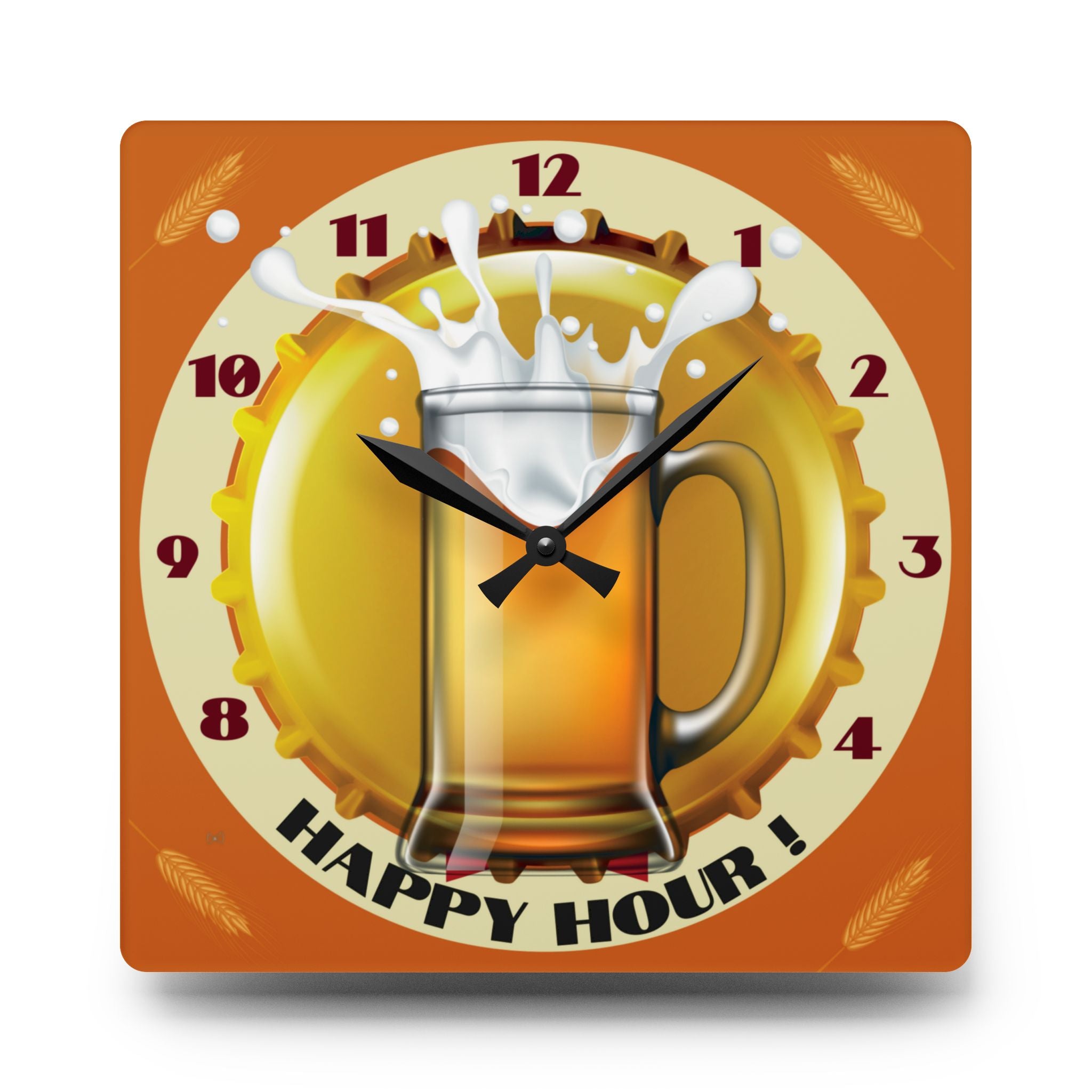 Happy Hour Wall Clock